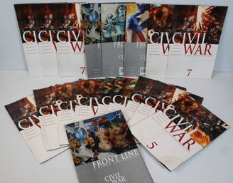 Marvel: CIVIL WAR FRONT LINE Is A Limited Series No. 4,5,7, 8, 9, Etc Lot-TCF