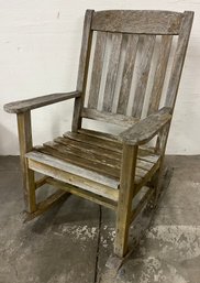Teak Rocking Chair