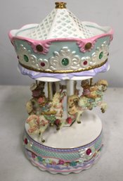 Battery Operated Beautiful Vintage Carousel