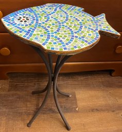 Mosaic Fish Table