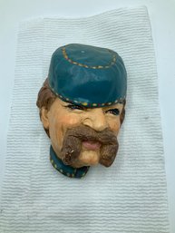 Chalkware Man With Blue Hat
