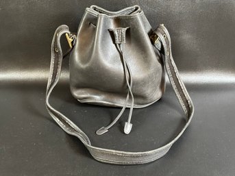 Vintage Coach: Lulu Legacy Leather Drawstring Bucket Bag