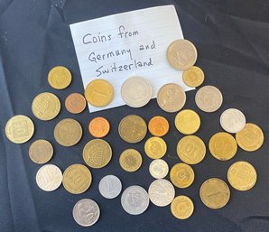 Coins From Germany And Switzerland