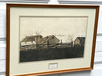 Andrew Wyeth 'The Mill' Print 30' X 22'