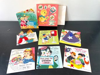 Small Assortment Of 1970s Birthday Cards In Original Box