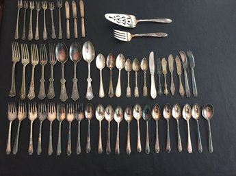 Misc. Flatware, Approx 54 Pcs.