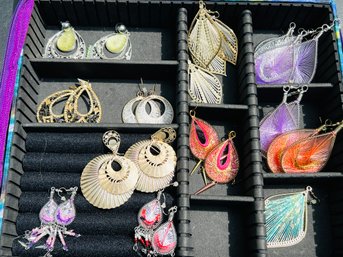 Collection Of Earrings (Box Not Included)