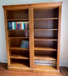 Pair Of Wood Bookshelves