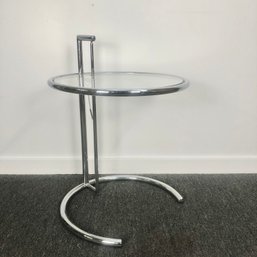 Eileen Gray Adjustable Modern Chrome Stand