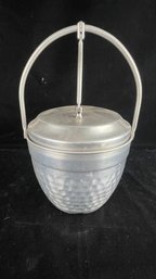 Vintage Hammered Ice Bucket