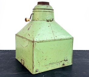 An Antique Metal Coffee Grinder