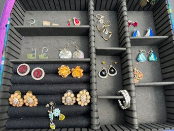 Collection Of Earrings (Box Not Included)