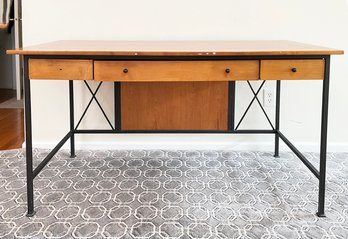 A Clean Lined Modern Desk By Hammary