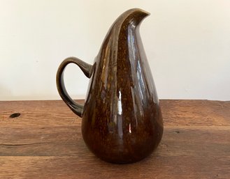 MCM Russel Wright Steubenville Brown Pitcher