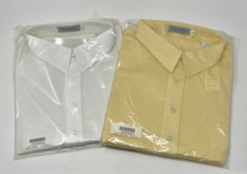 Bullock & Jones Cotton Knit Shirts, Made In Italy