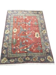 Gorgeous Tibetan -  Tufenkian  Room Size Rug 9'10' X 13'10' (115)  In Good Condition.