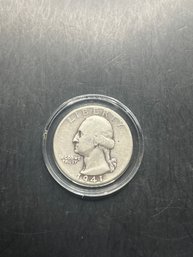 1941 Silver Washington Quarter