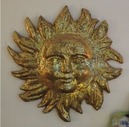 Decorative Sun Face Wall Hanging, A Big One!