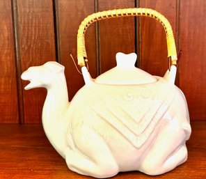 Vintage Porcelain Camel Tea Pot