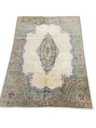 1960'  Persian- Kerman Room Size Rug 8' X10' (116)