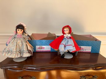 433 Lucy Lockett & 482 Red Riding Hood Madame Alexander Dolls