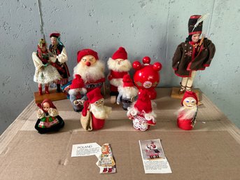 Sweet Polish And Swedish Christmas Decorations (f)