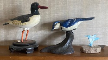 Three Piece Bird Decor Lot