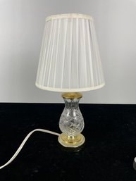 Cut Glass Table Lamp