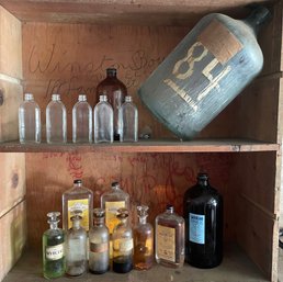 Antique Bottles From Factory