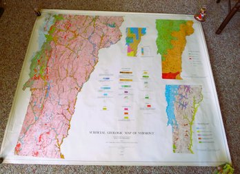 Surficial Geologic Map Of Vermont 1 Of 2