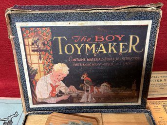 RARE & Historical 1924 Un-used Toy Maker Kit