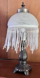 Small Tassle Tableside Lamp