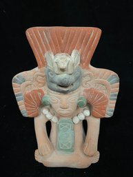 Ceramic Aztec Sculpture