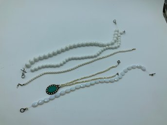 White Necklaces
