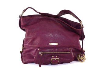 Beautiful Michael Kors Eggplant Color Bag