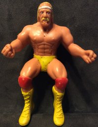 1985 LJN Titan Sports Hulk Hogan Action Figure Finger Puppet