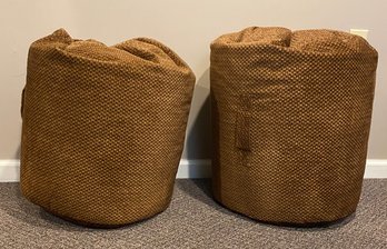 Two Bean Bag Chairs