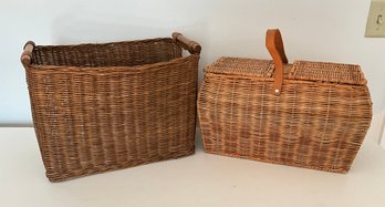 2 Vintage Baskets