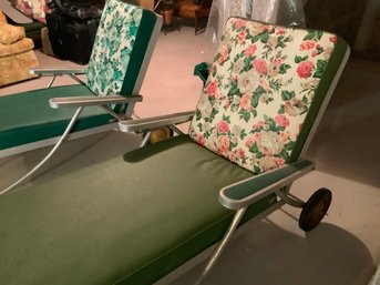 Vintage Aluminum Lounge Chairs