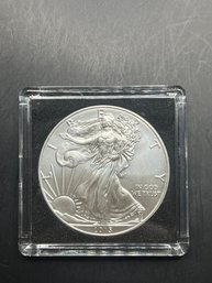 Unciruclated 2015 American Eagle Silver Dollar