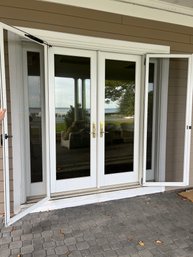 A Set Of Marvin Thermopane French Doors With Sidelights - X3 - LR