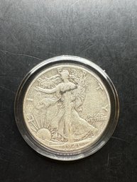 1941 Walking Liberty Silver Half Dollar