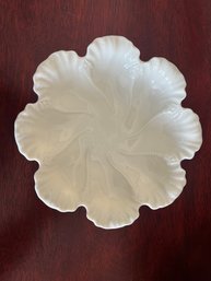 Vintage Ivory Lenox Flower Petal Serving Dish