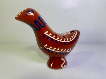 Swedish Ceramic Bird Whistle