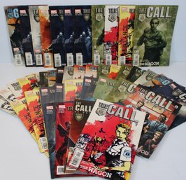 Marvel- Collection Of 41 The Call Of Duty Comics- The Wagon, The Precinct, The Brotherhood (duplicates)Lot-TCH