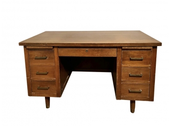 Indiana Desk Co Executive Desk (no Contents)