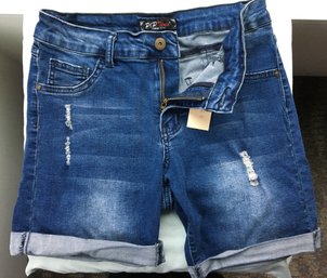 1990s Vintage Pop Time Premium Jeans Shorts Pants - Size 9