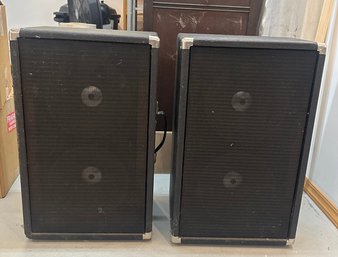 Peavey Electronic Corp Speakers Meridian Miss, Model 210 Column, 16 OHMS, Serial No:4E Made In USA.