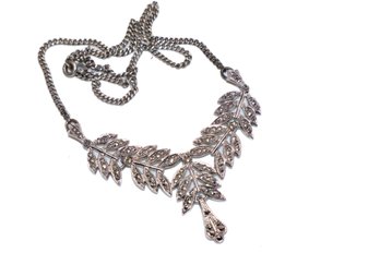 Definitely The One!! Sterling Marcasite Necklace!