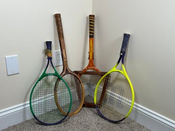 Spaulding & Wilson Tennis Rackets